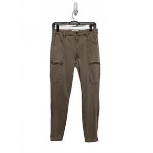 Pistola Women's Mauve Gray Cargo Skinny Pants Style #P6952WO Size 30